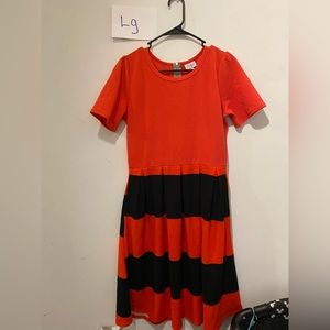 Large Lularoe Amelia Dress
